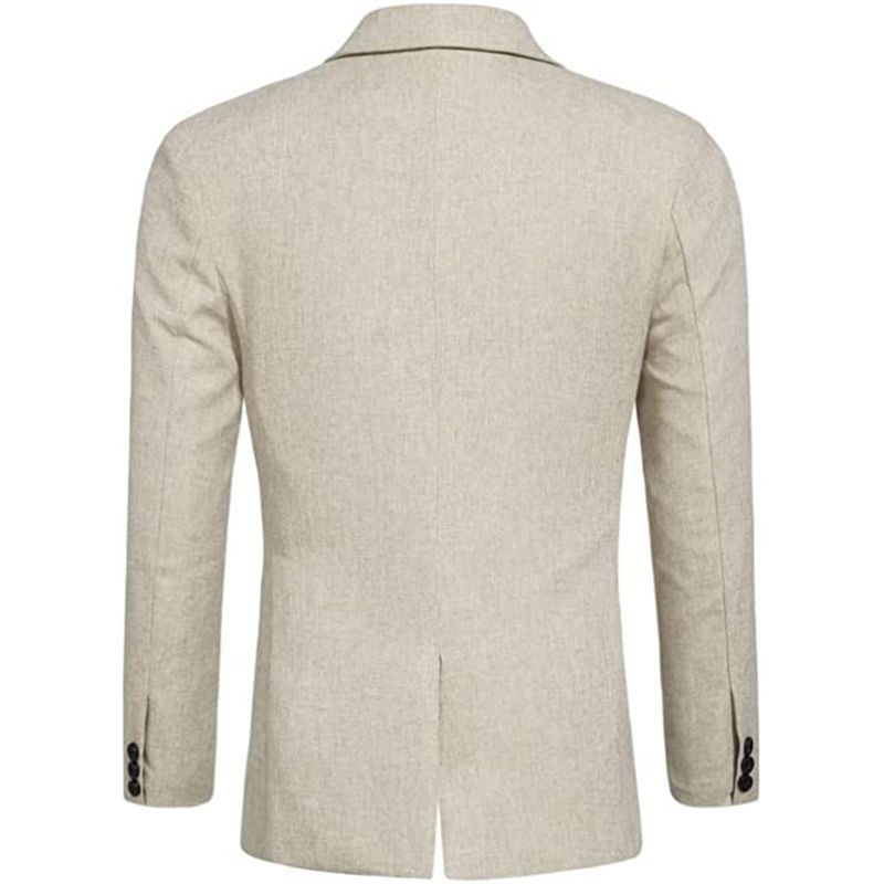 Thumbnail: Mens Casual Blazers 1 Button Slim Fit Suit Jackets Lightweight Sport Coats