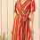 Thumbnail: Puff Sleeve Wrap Dress in Poppy Multi