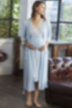 Thumbnail: Shopymommy 5508 Chika Maternity & Nursing Nightgown With Morning Gown
