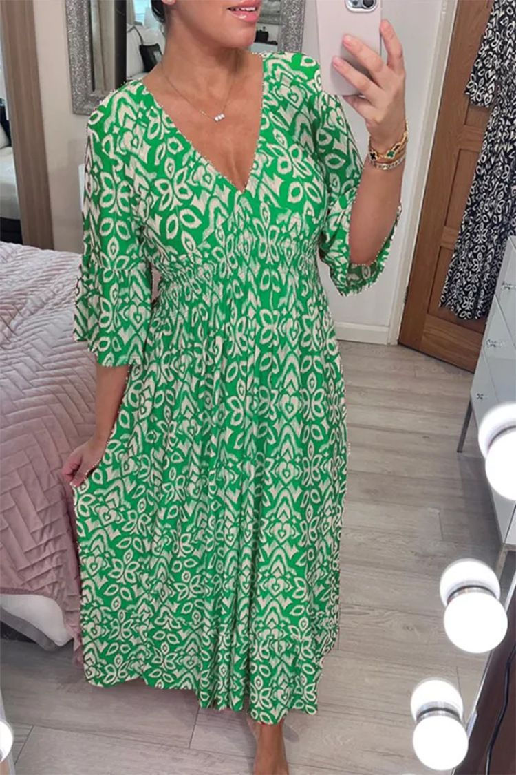 Thumbnail: Super Size Blossom Dress Beach Dress For Vacation 2025 New