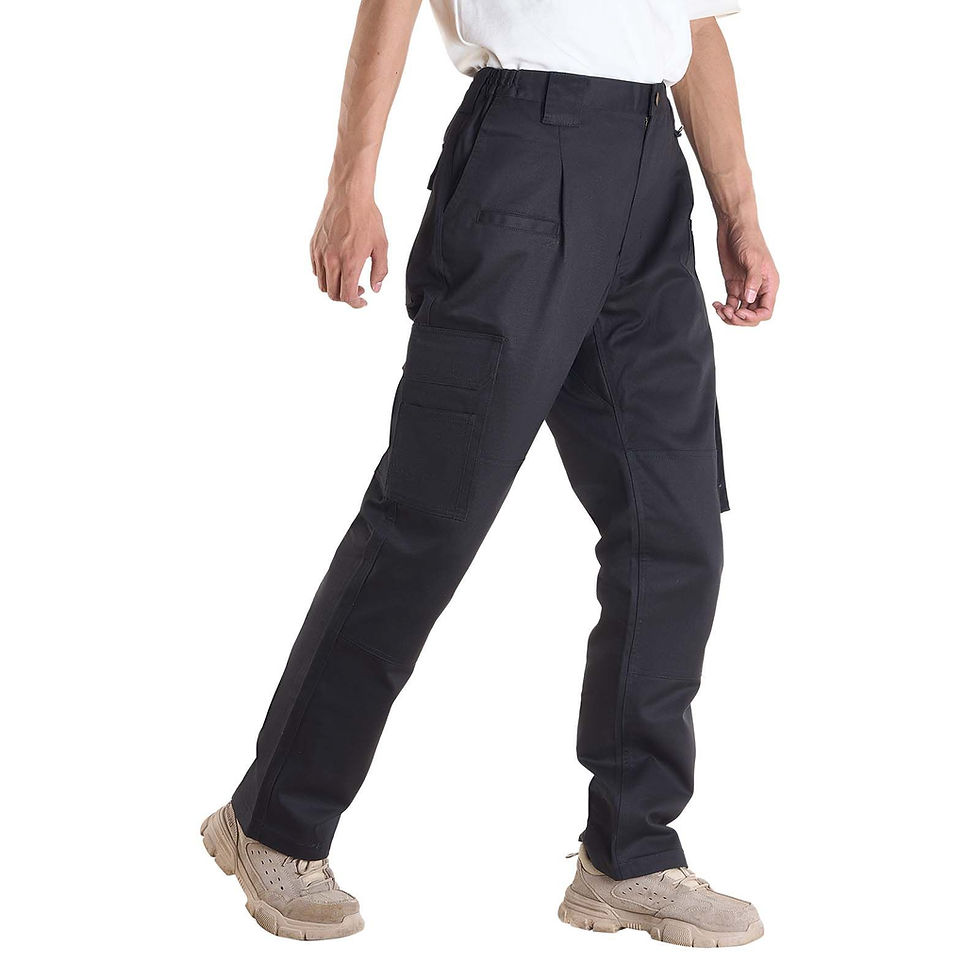Thumbnail: FR Pants for Men, 9 oz 100% Cotton, Flamear-proof Stitching, 