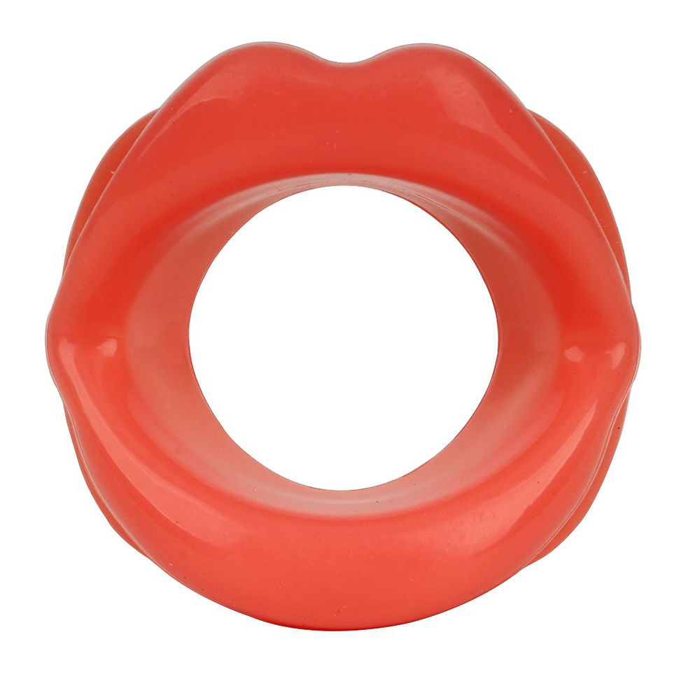 Thumbnail: Silicone Rubber Face Slimmer Exercise Mouth Piece Muscle Ance Face Care