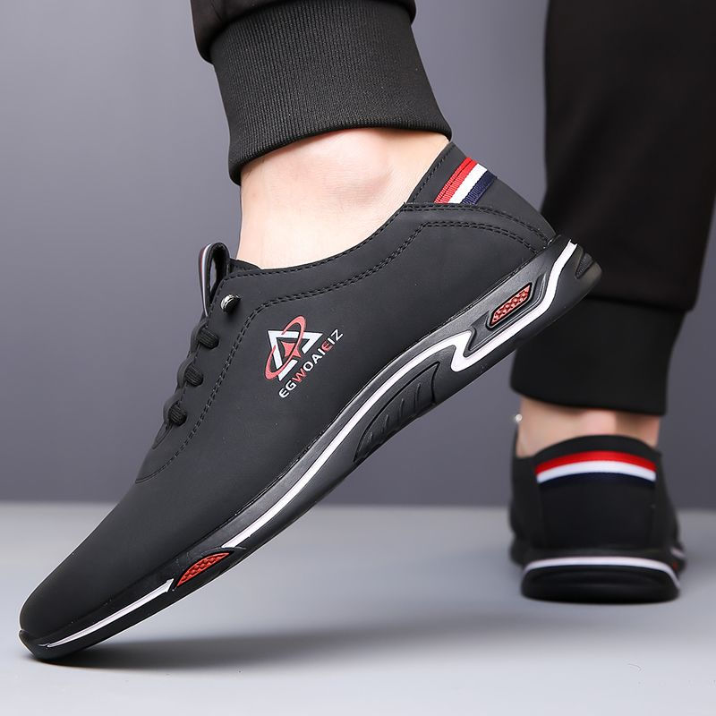 Thumbnail: Men's casual shoes new breathable deodorant white