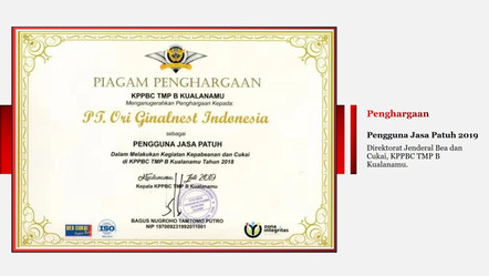 Penguna Jasa Terbaik