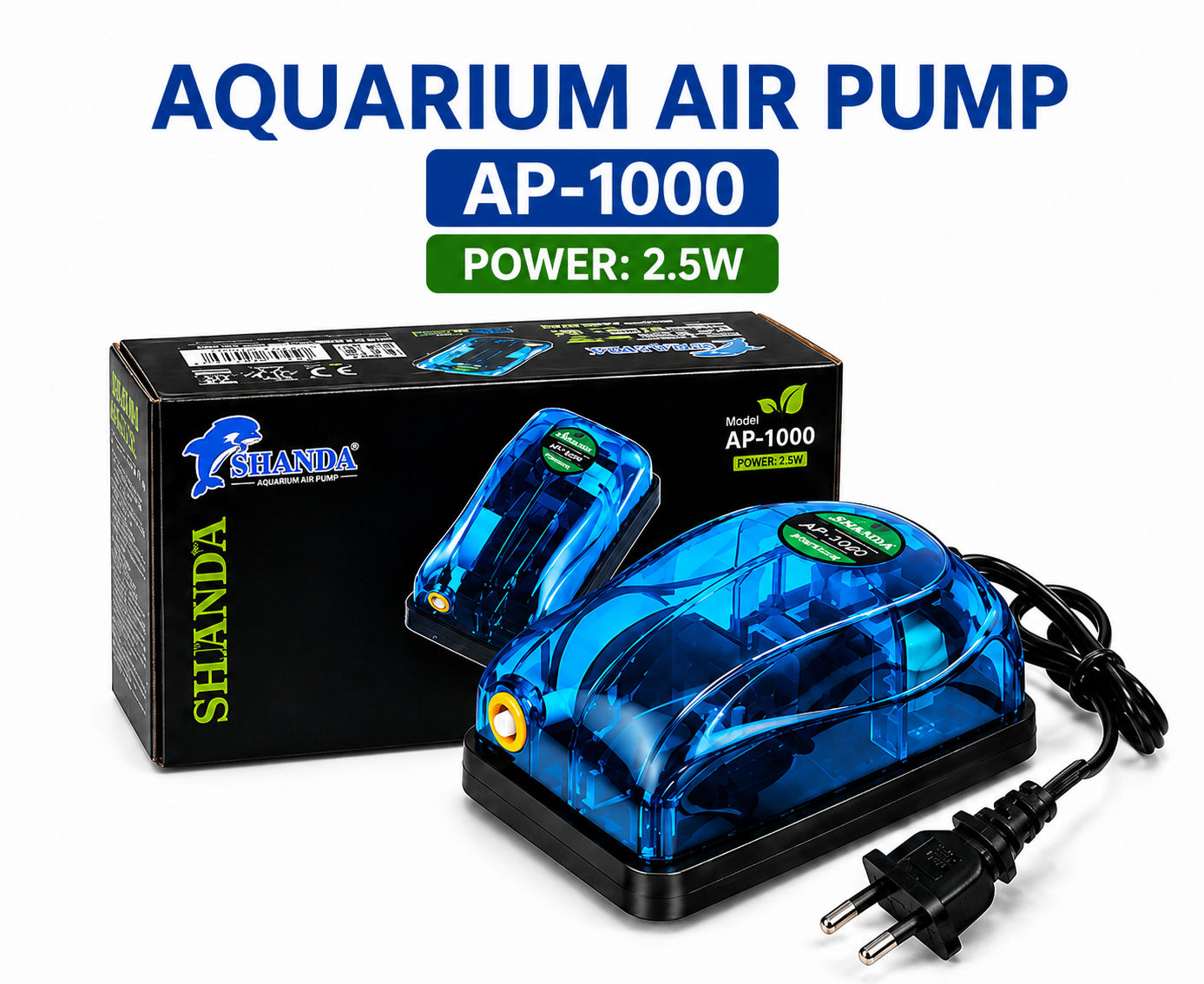 Shanda SD-1000 Aquarium Air Pump