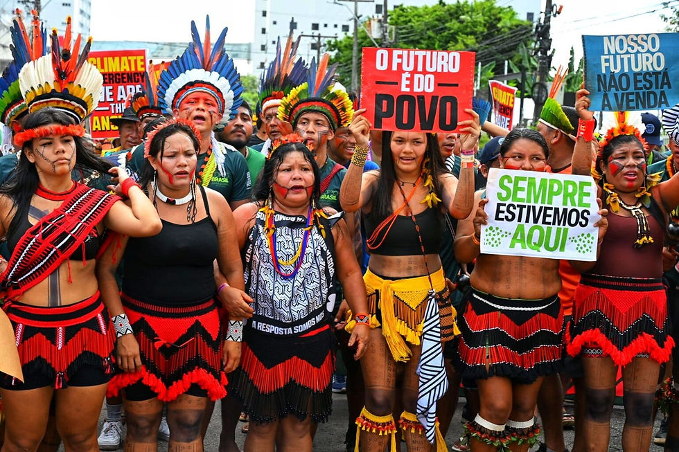 Força das guerreiras Icamiabas ecoa nas vozes de mulheres indígenas na COP30