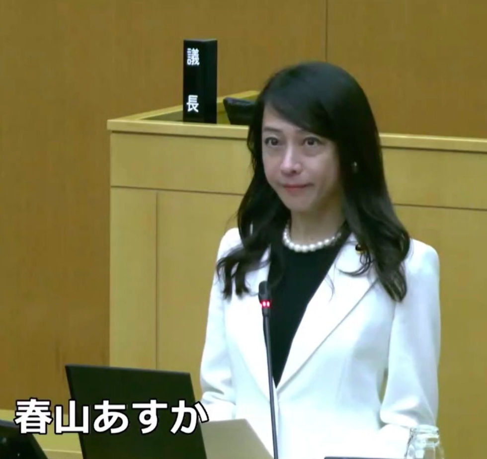 定例会の代表質問動画がアップされました