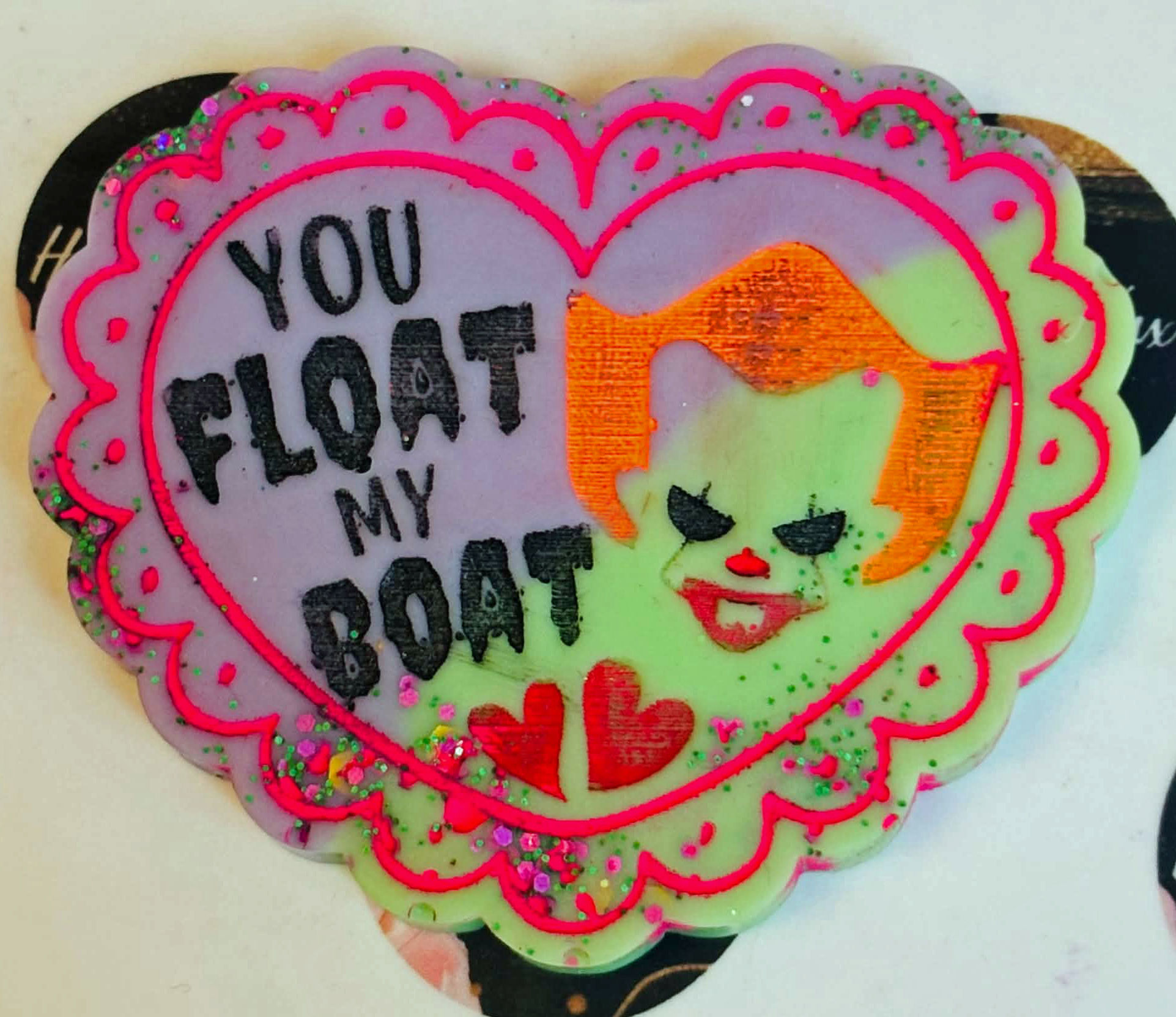 Pennywise You Float My Boat Horror Heart
