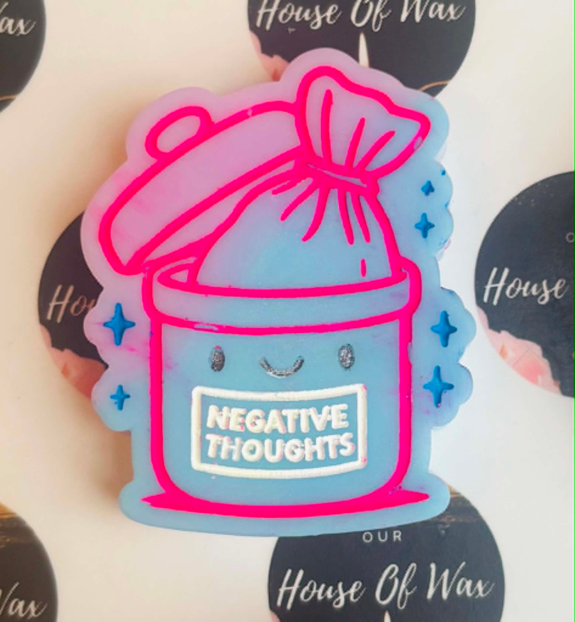 Negative Thoughts Trash Can 