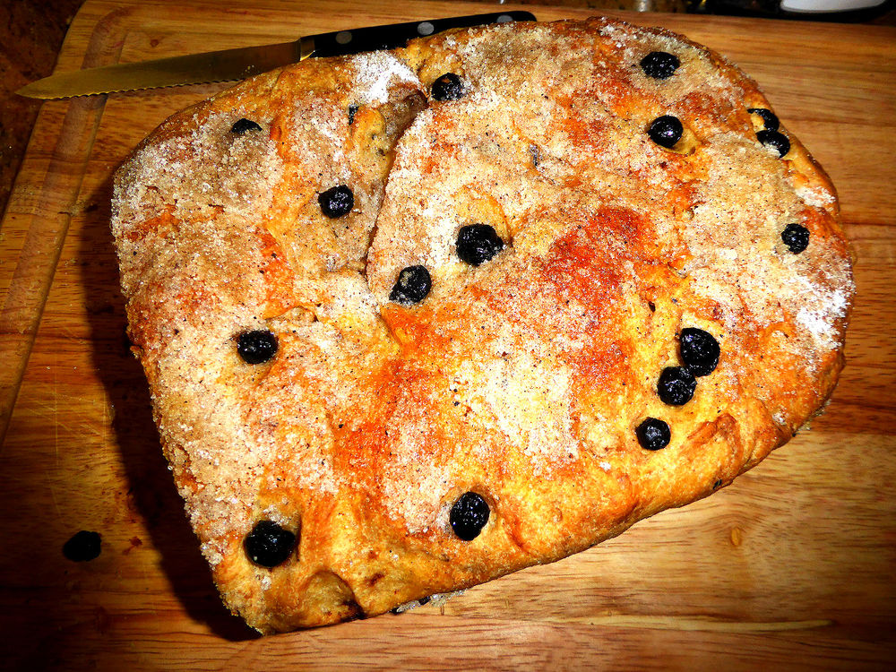 How to Make a Simple WholeWheat BlueberryWalnut Bread