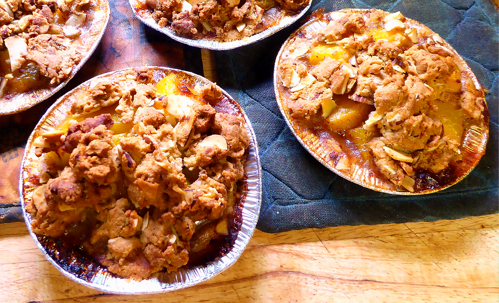 How to Make Fruit-Sweetened Mini Pies in Your Air Fryer With a Can of Peaches (Diabetic Friendly, No Artificial Sweeteners)