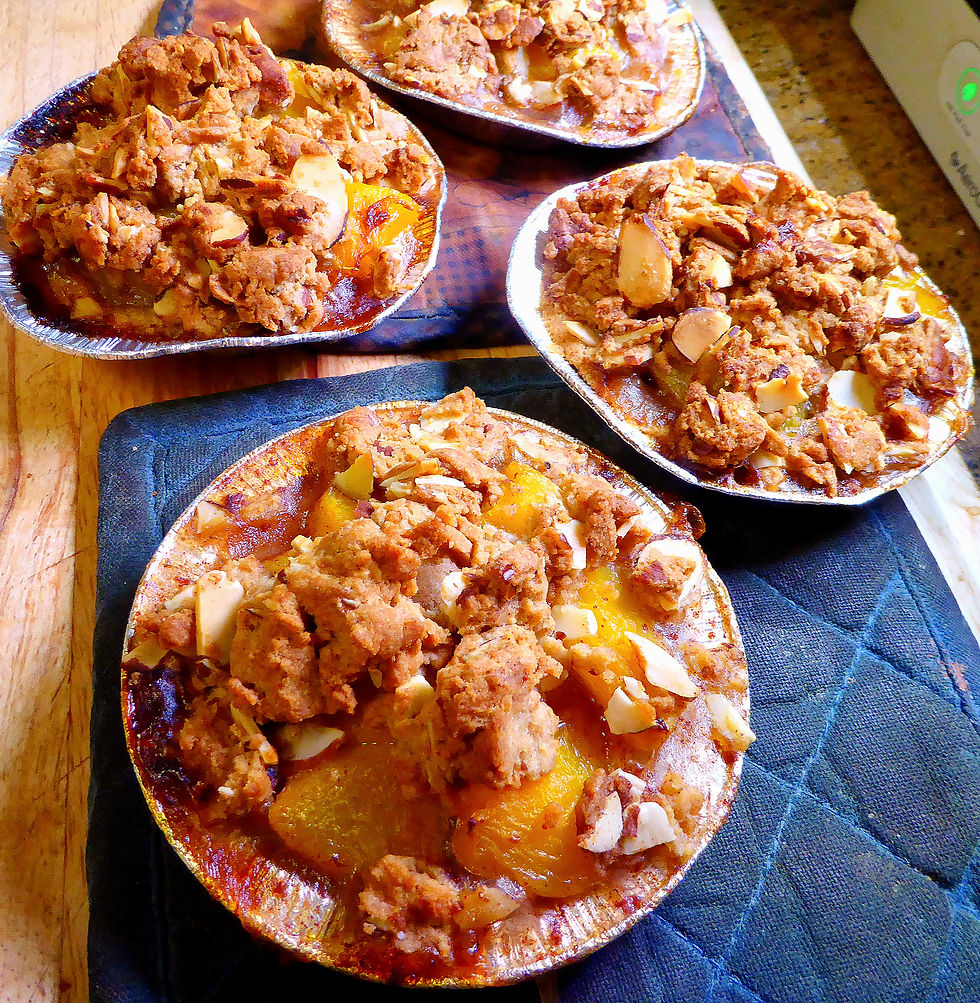 How to Make Fruit-Sweetened Mini Pies in Your Air Fryer With a Can of Peaches (Diabetic Friendly, No Artificial Sweeteners)