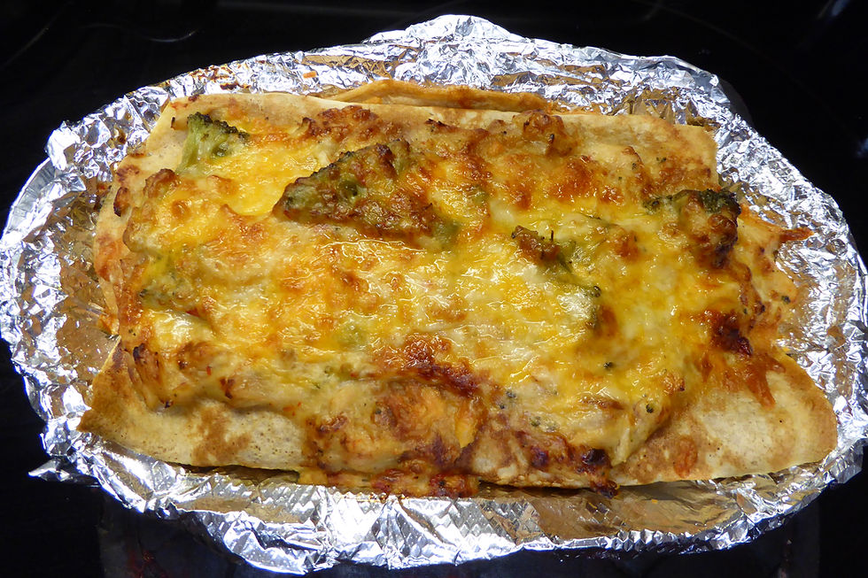 How to Make Easy, Inexpensive Tuna and Broccoli Crepes (Diabetic Friendly)