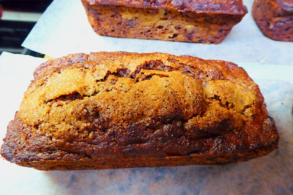 How to Make Easy Chocolate Banana Bran Breads in Your Air Fryer