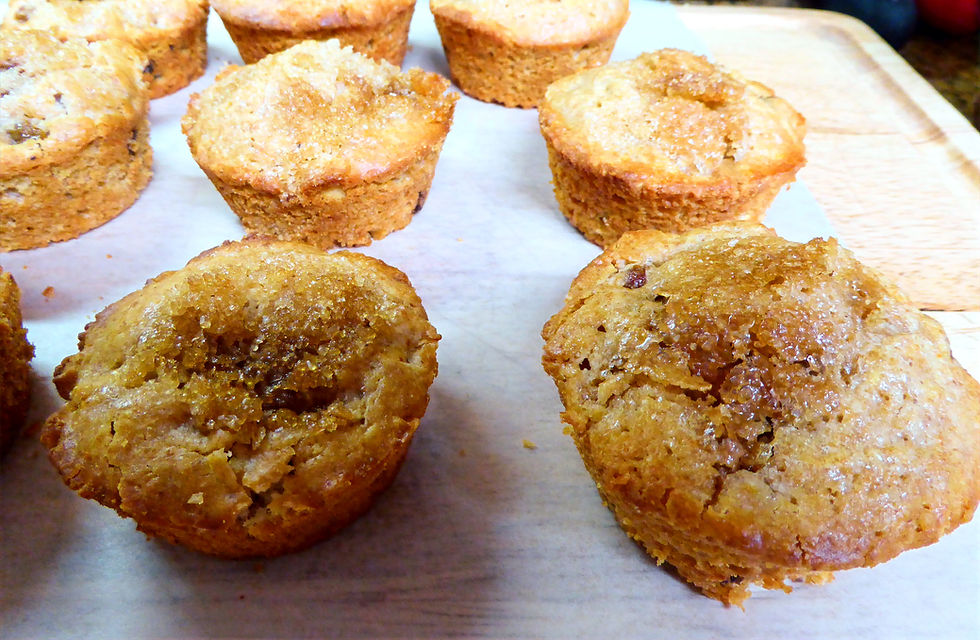 Is It Discard Day? Make Sourdough Lemon-Mace-Raisin Cakes