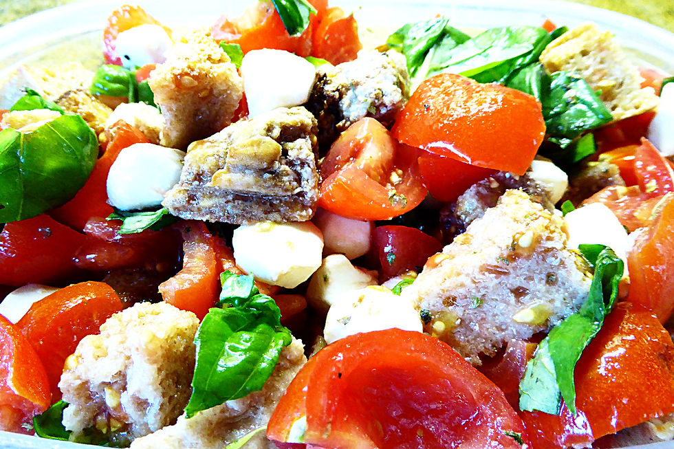 Sourdough Panzanella Salad