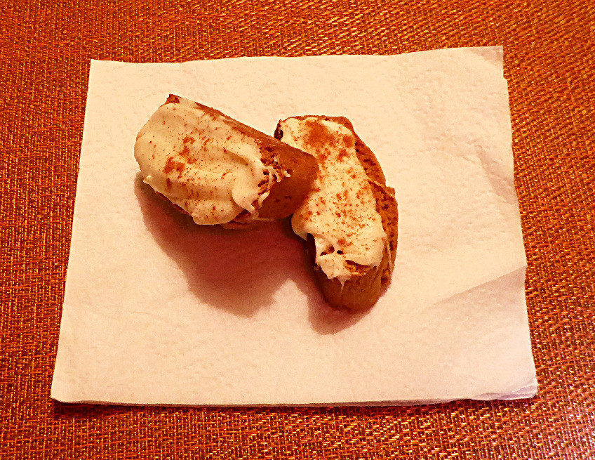 Caramel and White Chocolate Biscotti