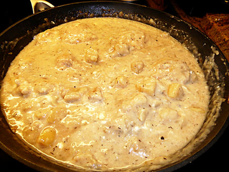 Braised Chicken Thighs Normandy