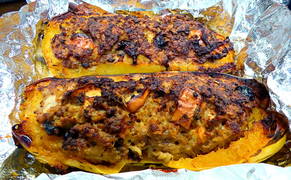 How to Make Inexpensive Stuffed Delicata Squash in Your Air Fryer