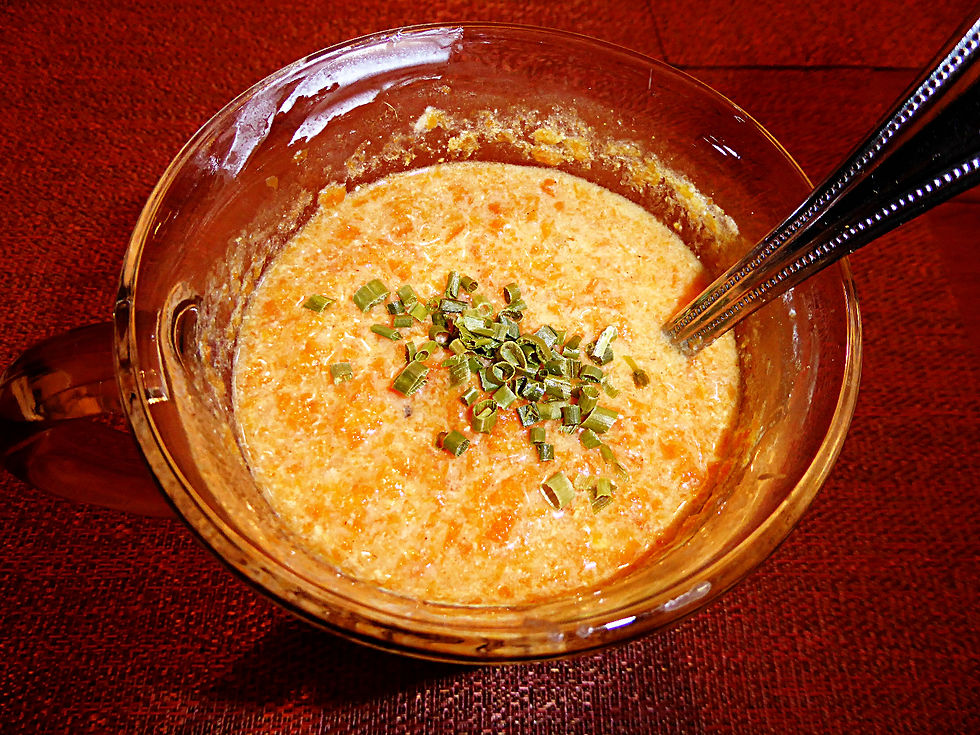 carrot ginger orange soup