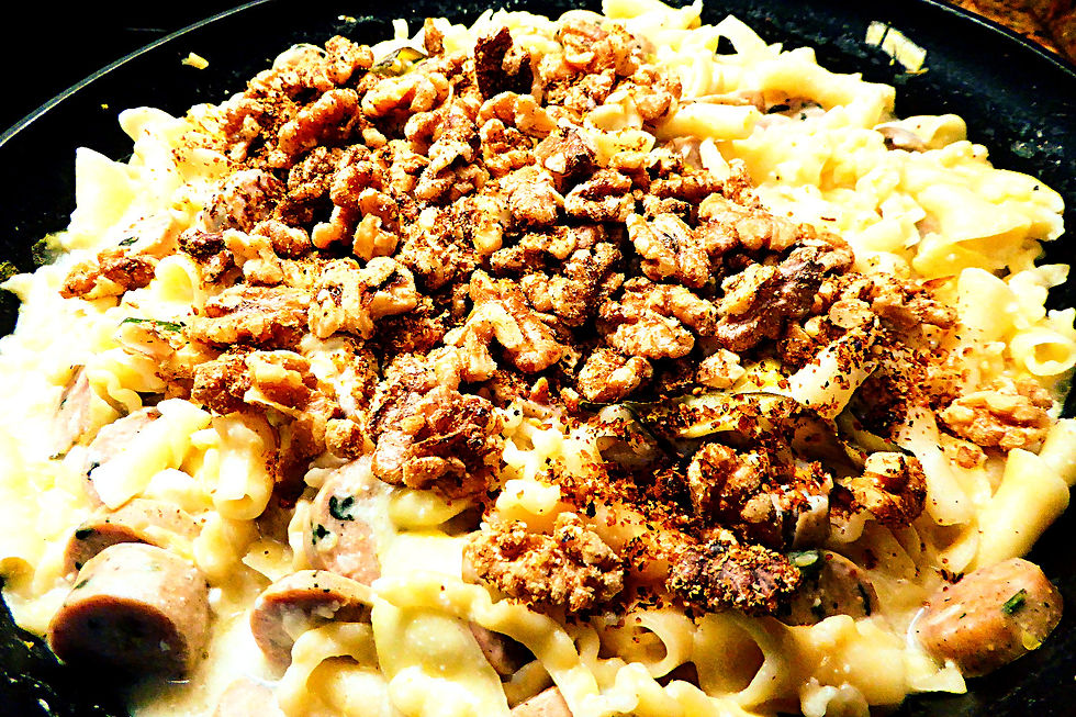 Make a Fancy, Quick, and Inexpensive Dinner With Pasta, Chicken Sausage and Zucchini