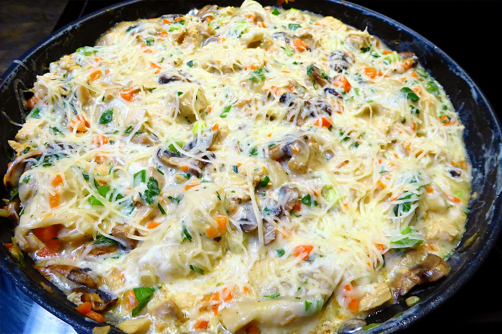 Cheap, Quick Comfort Food: Chicken Pot Pie Pierogies Dinner