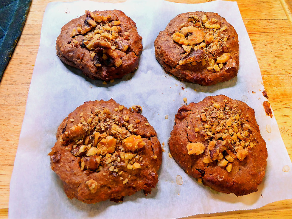 How to Make High Protein Date and Walnut Cookies (Diabetic Friendly, Fruit Sweetened, No Artificial Sweeteners)