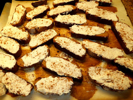 January Warm Up:  Gingerbread Biscotti