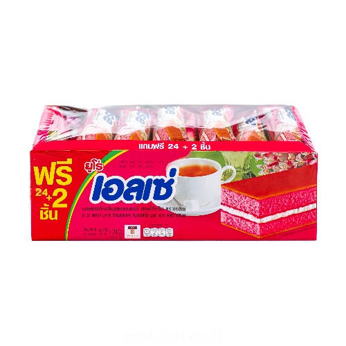 ขนมเอลเซ่เค้ก รสสตอเบอรี่