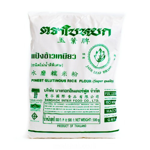 แป้งข้าวเหนียว ตราใบหยก