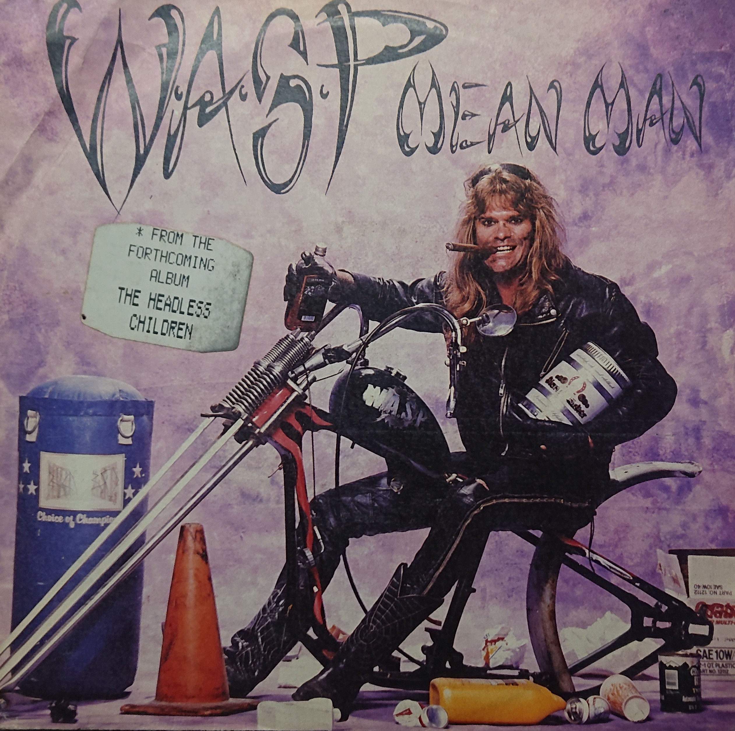 WASP/MEAN MAN 1989' UK CAPITOL