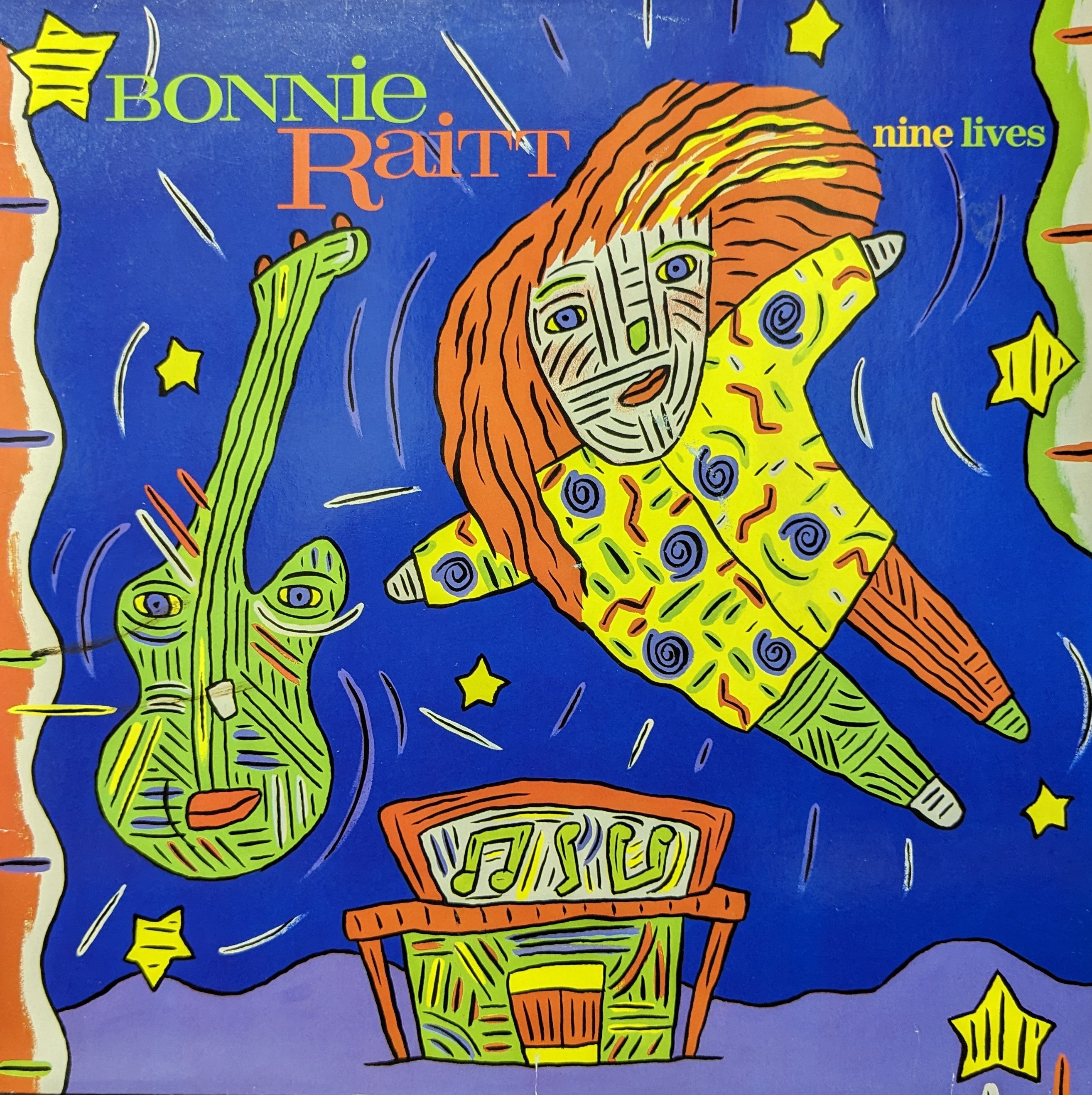 BONNIE RAITT/NINE LIVES 1986'GERMANY WARNER BROS