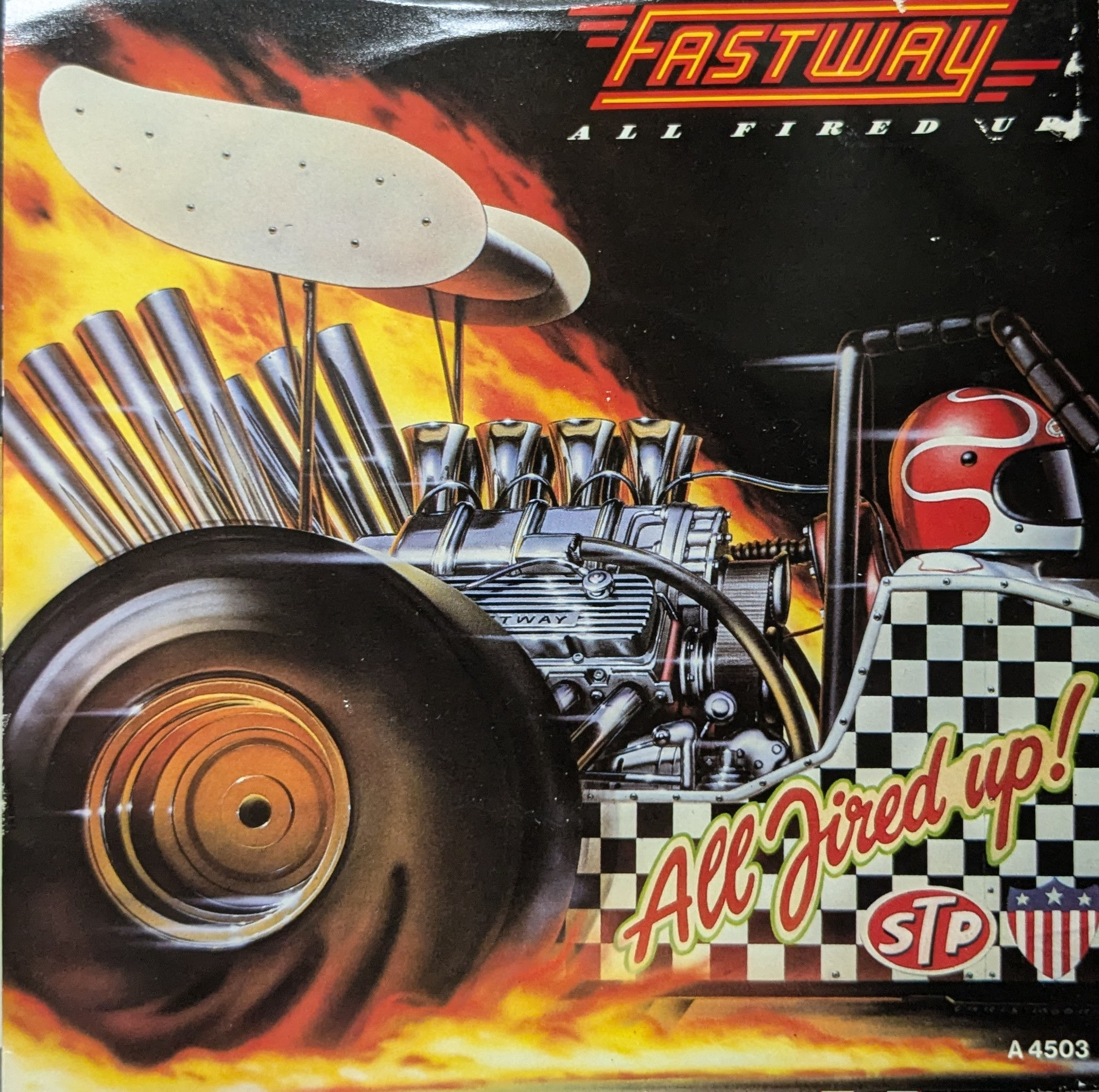 FASTWAY/ALL FIRED UP1984'UK CBS PROMO 7INCH