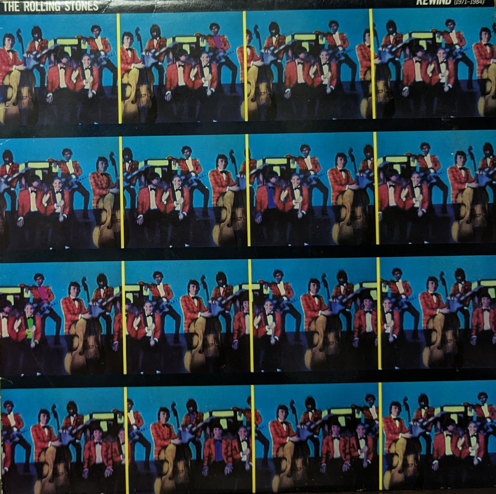 THE ROLLING STONES/REWIND1984'UK STONES MAT.1