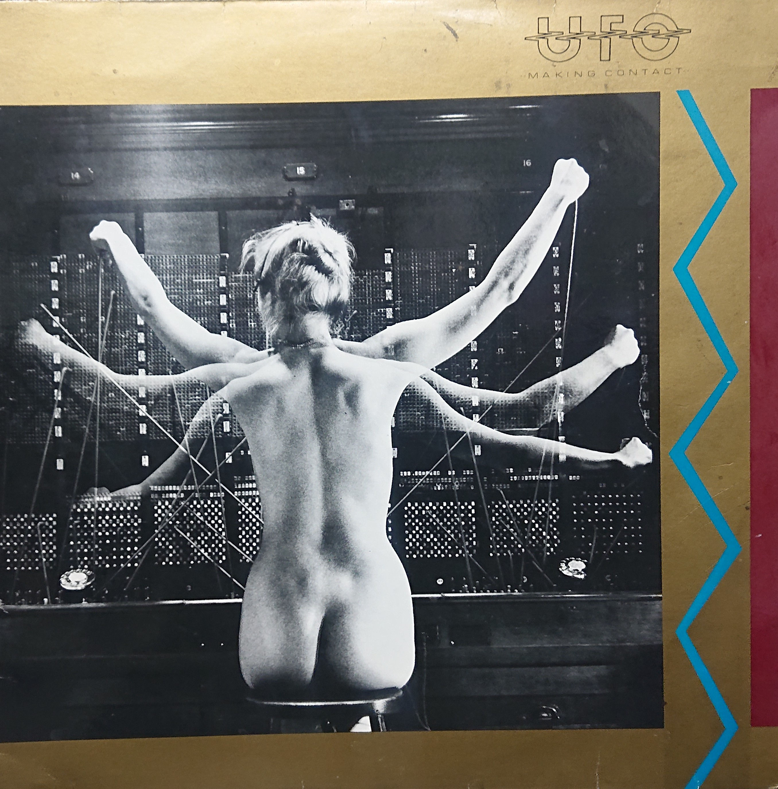 UFO/MAKING CONTACT '1983UK CHRYSALIS  MAT.1