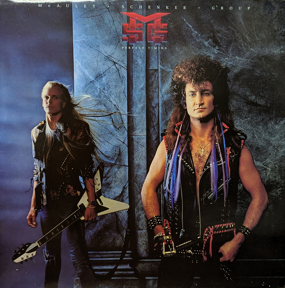 THE McAULEY SCHENKER GROUP/PERFECT TIMING1987'UK EMI MAT.1