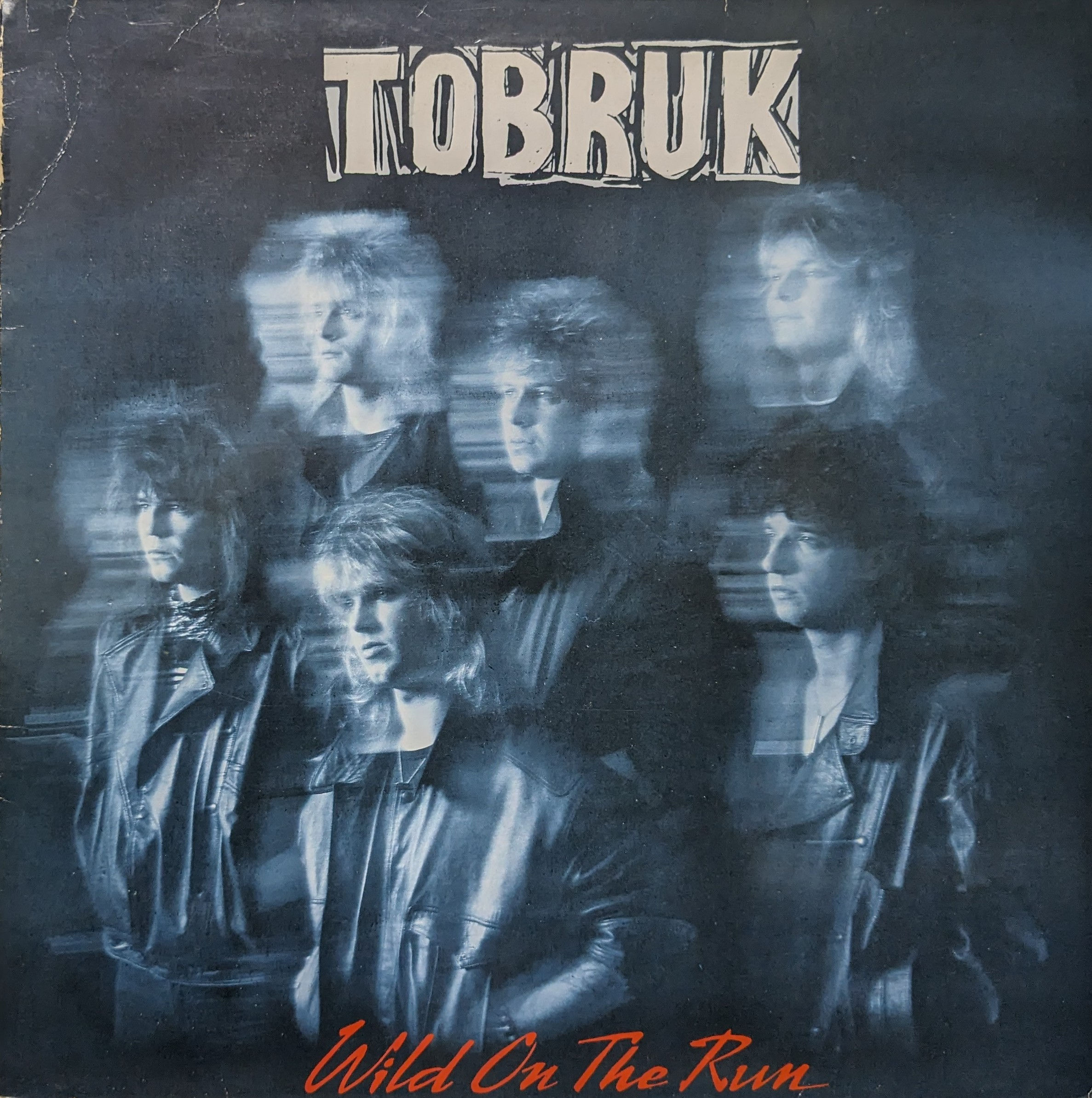 TOBRUK/WILD ON THE RUN 1985'UK PARLOPHONE