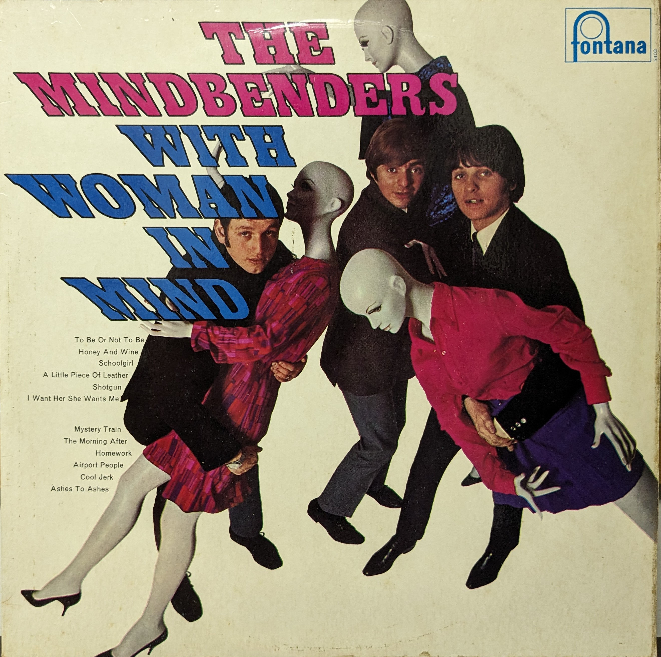 THE MINDBENDER/WITH WOMAN IN MIND1967'UK FONTANA MONO MAT.1