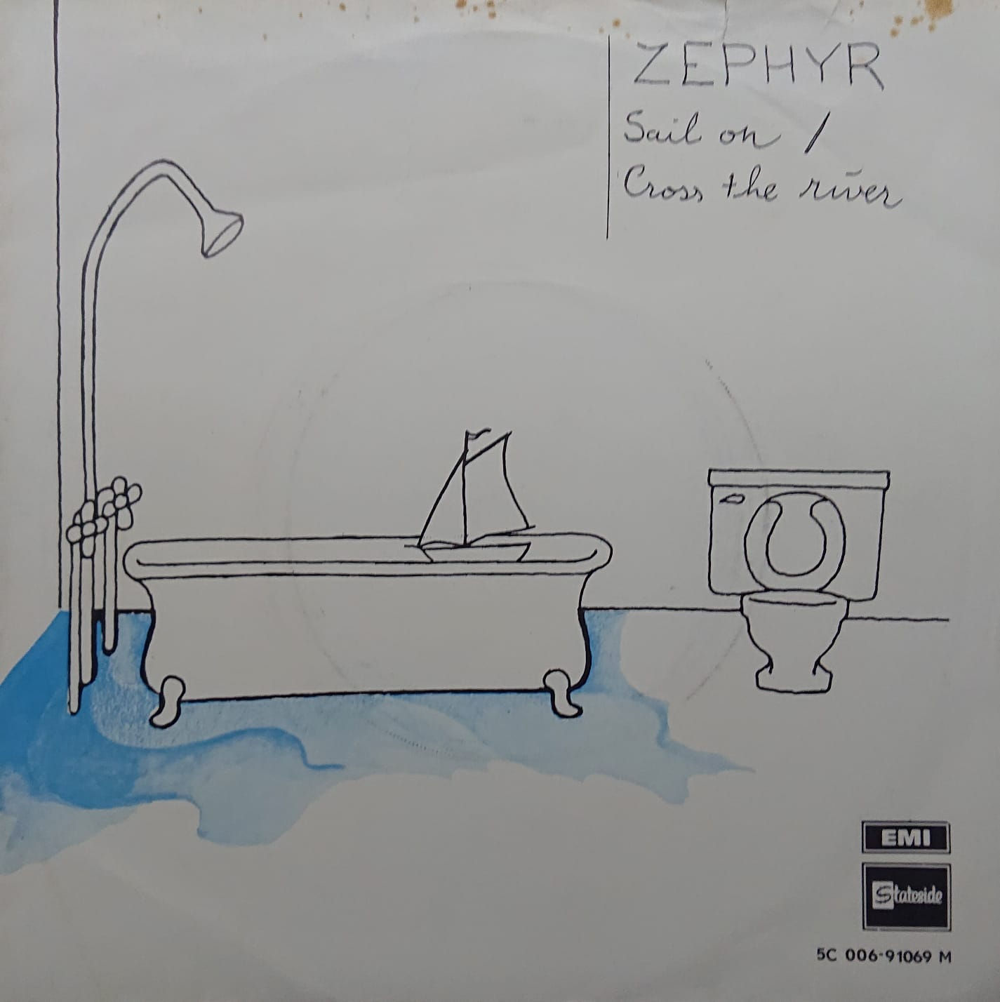 ZEPHYR/SAIL ON 1970' HOLLAND STATESIDE 7INCH