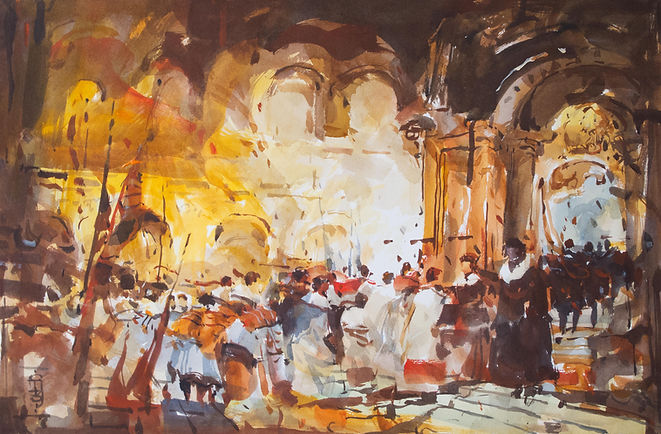 Tony Belobrajdic - Tosca a scene from Tosca Performance.jpg