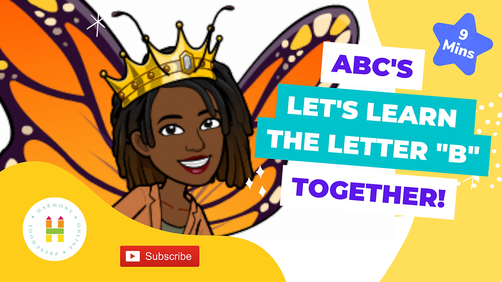 ABC'S: Let's Learn the Letter "B" Together!