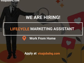 FULL-TIME REMOTE OPPORTUNITY AVAILABLE FOR A LIFECYCLE MARKETING ASSISTANT, APPLY NOW