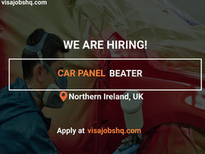 CAR PANEL BEATER, £13 HOURLY | RELOCATE TO THE UK WITH WORK VISA SPONSORSHIP