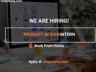 PRODUCT DESIGN INTERN, $12/HR | WORK FROM HOME
