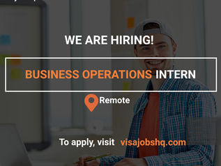 BUSINESS OPERATIONS INTERN | REMOTE
