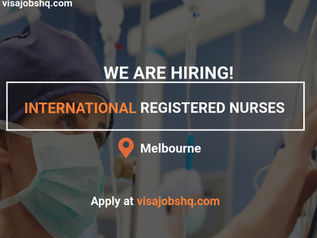 INTERNATIONAL REGISTERED NURSES, RELOCATION AND VISA SPONSORSHIP TO AUSTRALIA