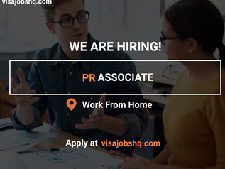 THIS PR COMPANY IS HIRING FOR A PR ASSOCIATE, WORK IS REMOTE