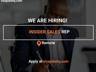 INSIDER SALES REP, REMOTE | $100,000 ANNUALLY, WORK FROM HOME