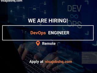 DevOps ENGINEER | €55,000 ANNUALLY | REMOTE