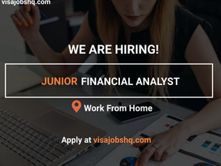 FULL TIME OPPORTUNITY IN AFRICA FOR A JUNIOR FINANCIAL ANALYST, WORK FROM ANYWHERE
